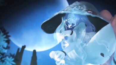 This is an erotic story of Ranni the Witch, who meets a beautiful futa girl named Skello on sale at the market