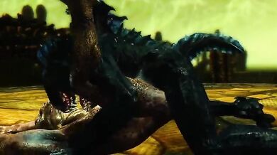 The MMO Boys and their Skyrim Monster Friends Love a Good Man-Pussy!