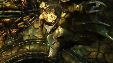 The MMO Boys and their Skyrim Monster Friends Love a Good Man-Pussy!