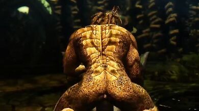 The MMO Boys and their Skyrim Monster Friends Love a Good Man-Pussy!
