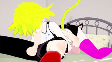 Dragon Ball Z with Waifus - Bazill Bulla and Pan (Super Saiyan Version)