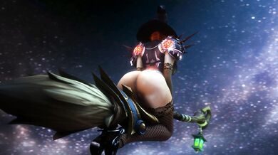 Assumptions Halloween Night Broom Ride [noname55]