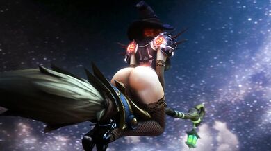 Assumptions Halloween Night Broom Ride [noname55]