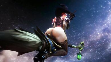 Assumptions Halloween Night Broom Ride [noname55]