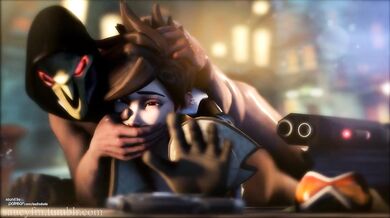 Written by SaucyFM, Tracer gets F**ked by Reaper in a scorching hot encounter!