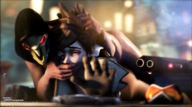 Written by SaucyFM, Tracer gets F**ked by Reaper in a scorching hot encounter!