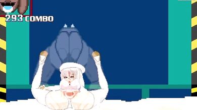 Squirting manga sluts in an endless battle royale