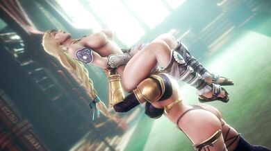 Battle of the Muses: Ivy and Sophitias Sexy Duel