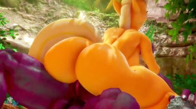 PONYHOLE! Applejack and Spike get down and dirty with the help of some hot artwork by Hooves-Art!