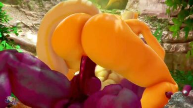 PONYHOLE! Applejack and Spike get down and dirty with the help of some hot artwork by Hooves-Art!