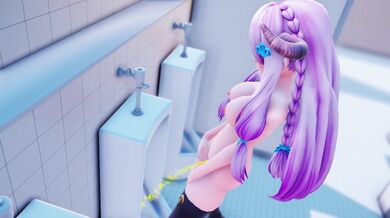 Pee-Porn Public POV Masturbation - KhaoMMD