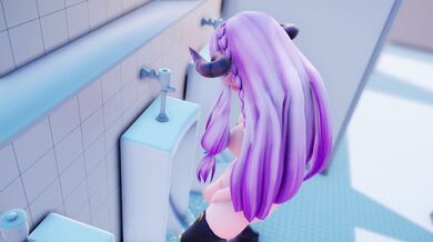 Pee-Porn Public POV Masturbation - KhaoMMD