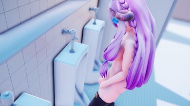 Pee-Porn Public POV Masturbation - KhaoMMD