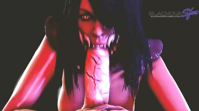 Watch Mileenas deep throating skills in action as she takes on the biggest cock you can find, right here!