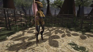 This 3D adult animation has nothing to do with a utopian society, but rather an erotic adventure in the world of oversexed cartoon characters