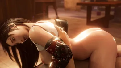 The Erotic Animations of Tifa and Jessie in Nagoonimation