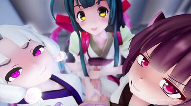 Jacking off with three sisters - Jaxmmd