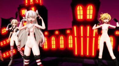 Hentai Hallows: Shimakaze, Amatsukaze & Abukumas XXXmas Eve [MMD R18] Version 50859