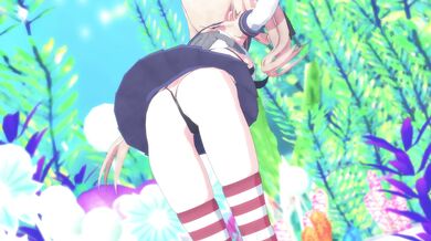 The Shimakaze Pirates: Deep Blue Treasure in a Miniature Town [MMD R15] AtAt0307