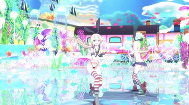 The Shimakaze Pirates: Deep Blue Treasure in a Miniature Town [MMD R15] AtAt0307