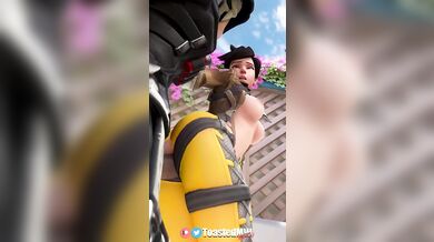 Tracer and Reapers dick fucking