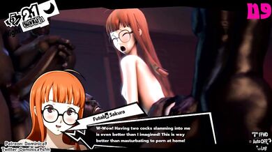 Asagi Fujino Gets Blacked by the Futaba Sisters!