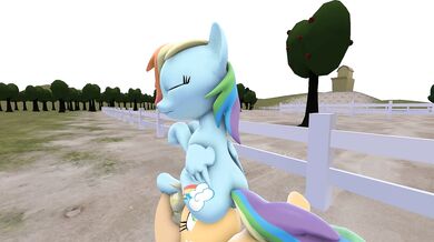 The Greatest Showman - Applejack and Rainbow Dash by Neo Sparkle