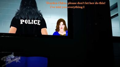 Officer, thickness, doing time animation [Elsharkodiablo], a tale of incarceration with an unexpected twist