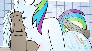 The Rainbow in the Bathroom [Haltie]