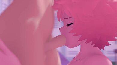 Futa Toga Face Fucks Mina in My Hero Academia: Greatest Mission!