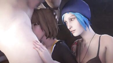 Max and Chloes Sapphic Adventure - Lesbian Blowjobs