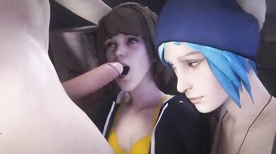 Max and Chloes Sapphic Adventure - Lesbian Blowjobs