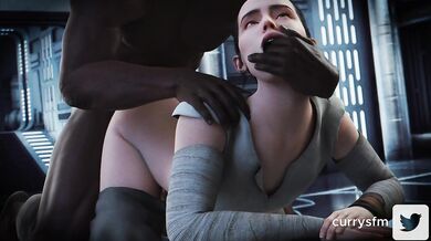 Rey and Finn are in a hot, steamy curry shower together on CurryFM