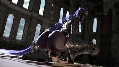 Towering Giantess Summoned by the Dark Souls of a Lustful Wizard