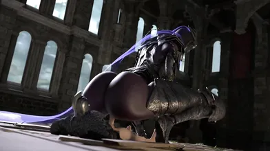 Towering Giantess Summoned by the Dark Souls of a Lustful Wizard
