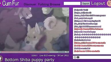 Three best friends, a fox, a wolf and a rabbit, attend a wild gay furry party filled with hot guys in animal costumes!