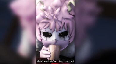 This is a hentai PORN video with a Mina Blow who likes to wear Snapchat masks She looks great in the 1080p resolution