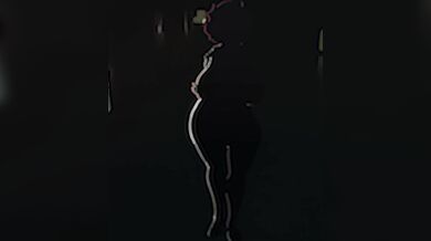 Porn Star Maxine Train fucks two guys at once in a steamy train compartment!