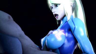Super Smash Bros: Samus Titties Gets Fucked By Stoned Dude!