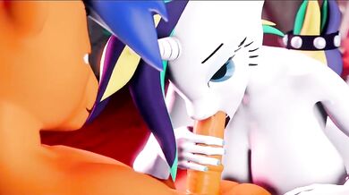 Watch this XXX-rated video with Lightning, Rarity and a burning punk attitude!