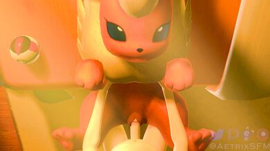 Pokemon Flareons Cocksleeve Breeding with the Sexy Aetrix in 4k Ultra HD Porn Video