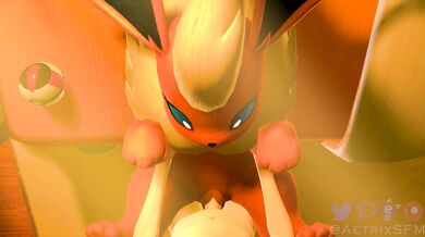 Pokemon Flareons Cocksleeve Breeding with the Sexy Aetrix in 4k Ultra HD Porn Video