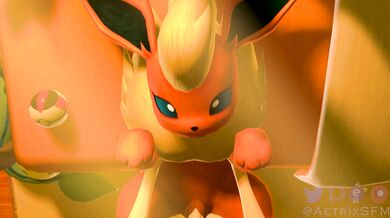 Pokemon Flareons Cocksleeve Breeding with the Sexy Aetrix in 4k Ultra HD Porn Video