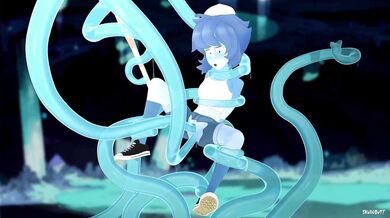 Watch as Lapis, the tentacle monster with a love for baseball, takes on the field in this sexy hentai porn video!