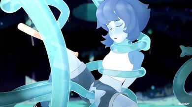 Watch as Lapis, the tentacle monster with a love for baseball, takes on the field in this sexy hentai porn video!