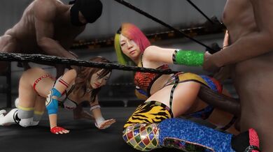 The Erotic Adventures of Kabuki Tag Team & Mokujin Hornywood