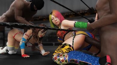 The Erotic Adventures of Kabuki Tag Team & Mokujin Hornywood