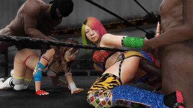 The Erotic Adventures of Kabuki Tag Team & Mokujin Hornywood