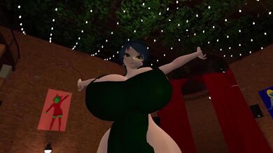 The Strawberry Milk Barista with Big Boobs and Bubble Butt Gets Expanded by a Giantess - (Giganticess POV Sketch)