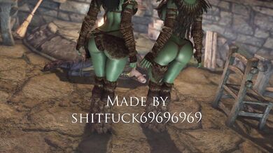 Sexy and Hungry Orc Girls of Skyrim: A Porn Parody